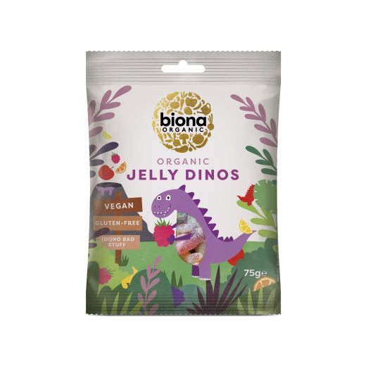 Biona Organic Jelly Dinos - 10 x 75Gr