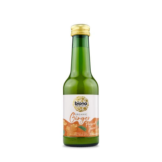 Biona Organic Ginger Juice- 6 x 200Ml