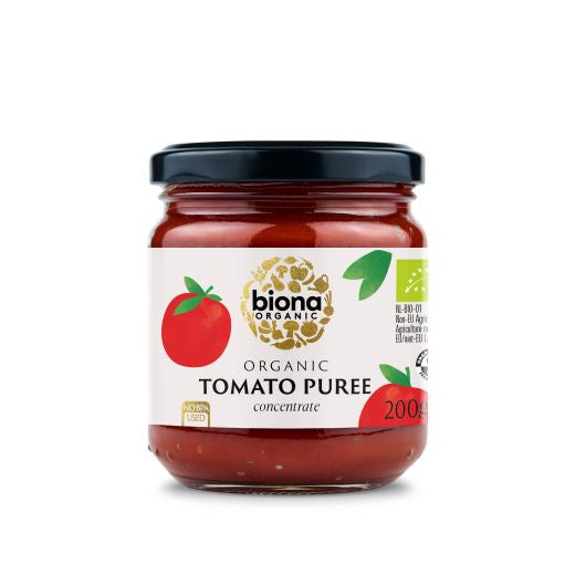 Biona Organic Tomato Puree - 6 x 200Gr