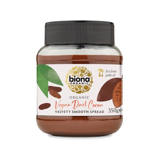 Biona Organic Vegan Dark Chocolate Spread - 6 x 350Gr