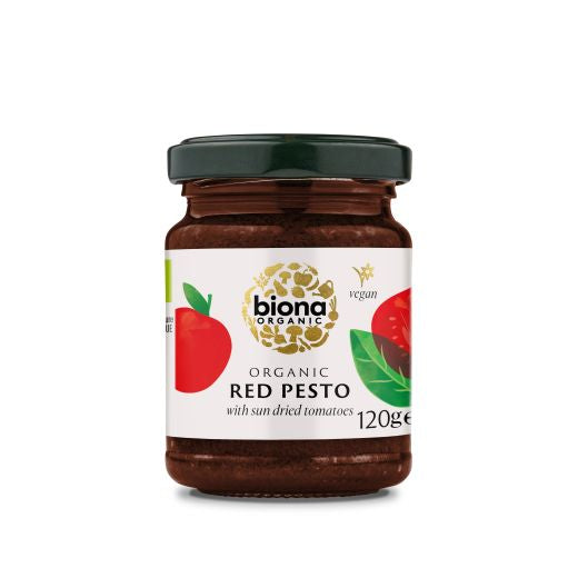 Biona Organic Red Pesto - 6 x 120Gr