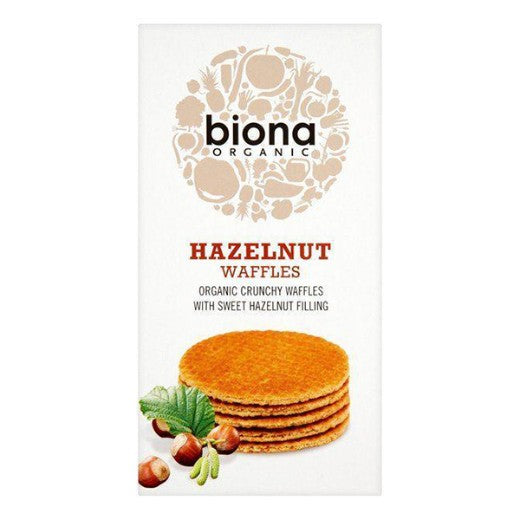 Biona Organic Hazelnut Waffles - 12 x 175Gr