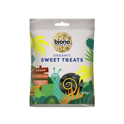 Biona Organic Licorice Spirals - 12 x 75Gr