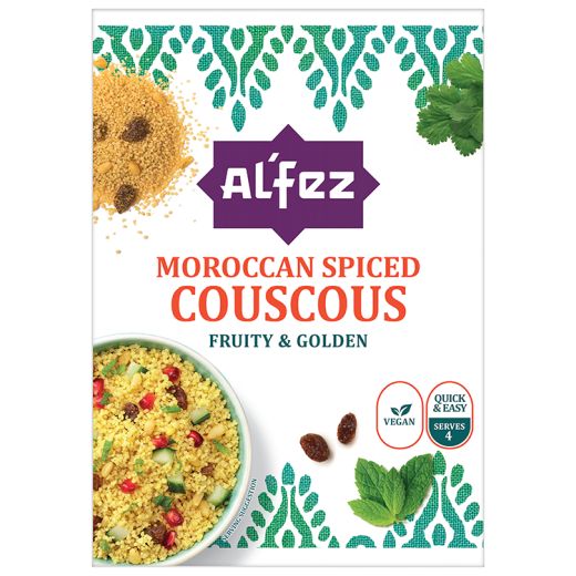 Alfez Authentic Moroccan Style Couscous - 12 x 200Gr