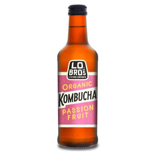 Lo Bros Kombucha - Passion Fruit - 12 x 330Ml