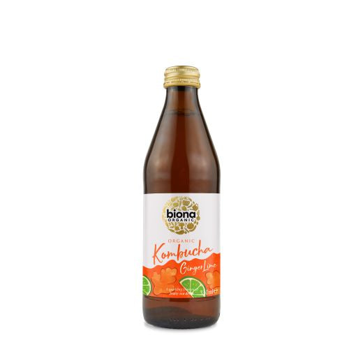 Biona Organic Kombucha Ginger Lime - 6 x 330Ml