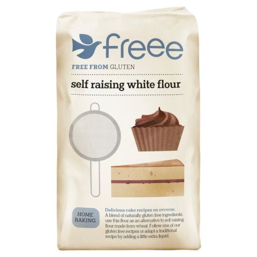 Doves Farm Freee Self Raising White Flour - 5 X 1Kg