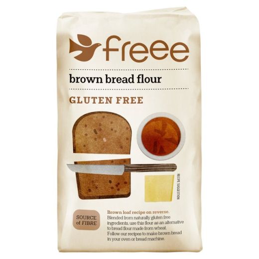 Doves Freee Brown Bread Flour Gluten Free - 5 X 1Kg