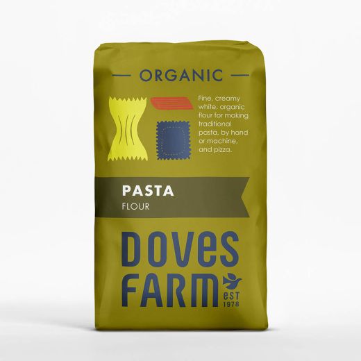 Doves Organic Pasta Flour - 5 X 1Kg