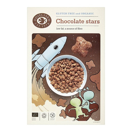 Doves Farm Freee Chocolate Stars - 5 X 300Gr