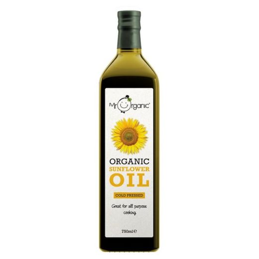 Mr Organic Sunflower Oil - 6 x 750Ml