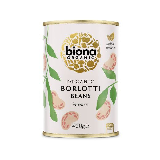 Biona Organic Borlotti Beans - 6 x 400Gr