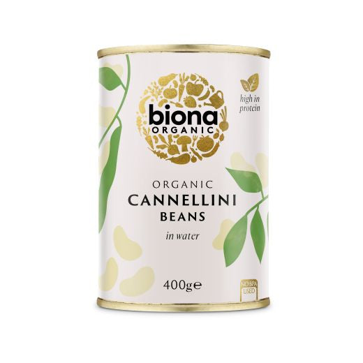 Biona Organic Cannelini Beans - 6 x 400Gr