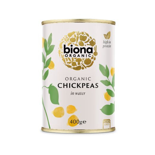 Biona Organic Chick Peas - 6 x 400Gr