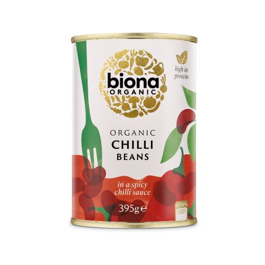 Biona Organic Chilli Beans - 6 x 395Gr