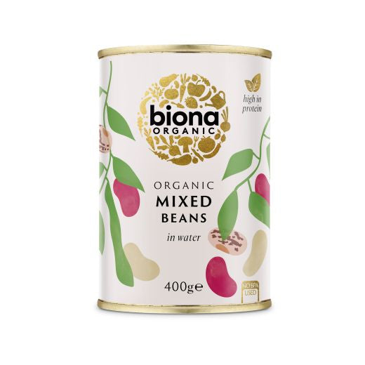 Biona Organic Mixed Beans - 6 x 400Gr