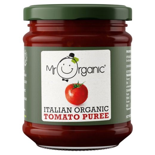 Mr Organic Tomato Puree - 6 x 200Gr