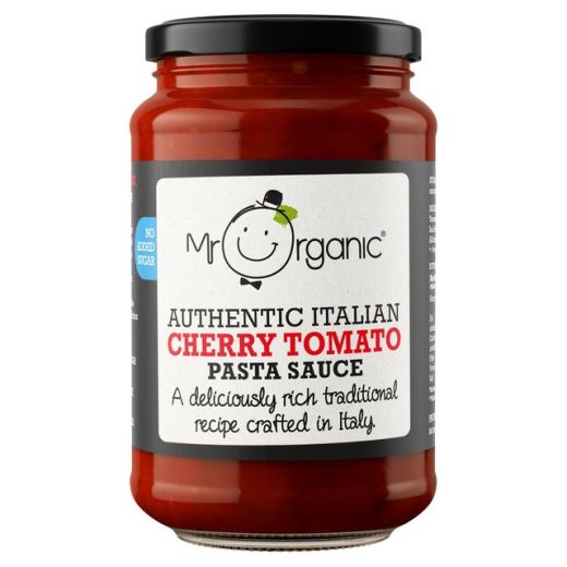 Mr Organic Cherry Tomato Pasta Sauce - 6 x 350Gr