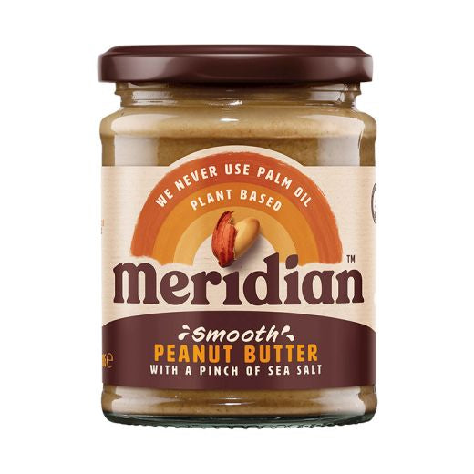 Meridian Smooth Peanut Butter With Salt - 6 X 280Gr