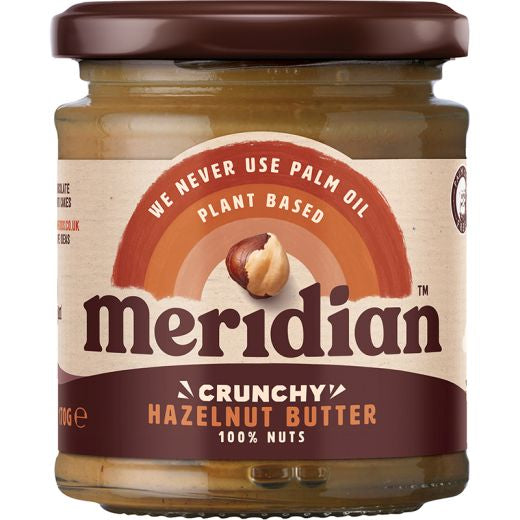 Meridian Crunchy Hazelnut Butter 100%- 6 X 170Gr