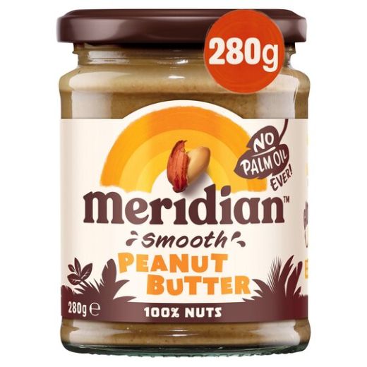 Meridian Peanut Butter Smooth 100% - 6 X 280Gr