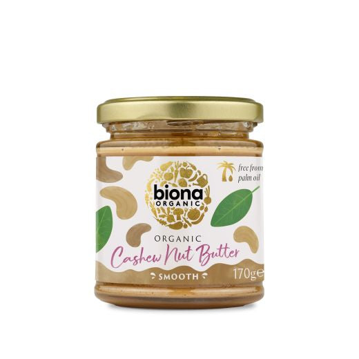 Biona Organic Cashew Butter - 6 x 170Gr