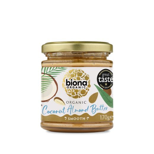 Biona Organic Coconut & Almond Butter - 6 x 170Gr