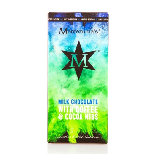 Montezuma's Happiccino With Coffee And Cocoa Nibs - 12 x 90Gr