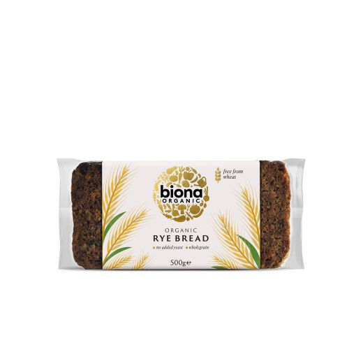 Biona Organic Rye Bread - 7 x 500Gr