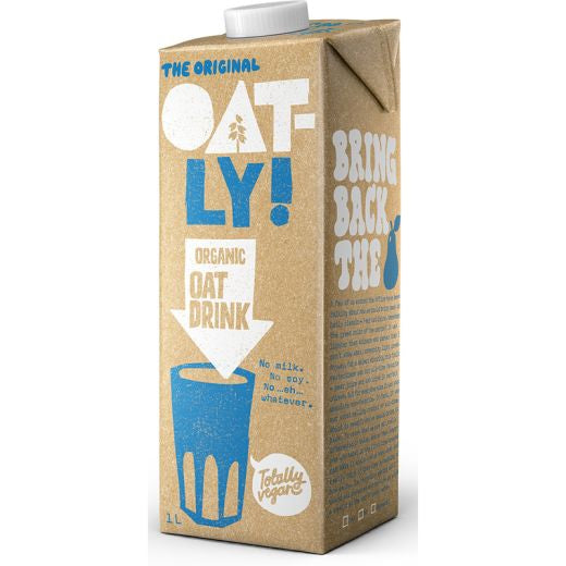 Oatly Organic Oat Drink - 6 X 1Lt