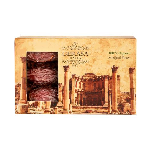 Gerasa Organic Medjool Dates - 18 X 300Gr