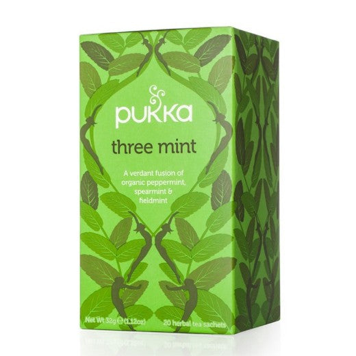 Pukka Three Mint Tea - 4 x 20 Bags