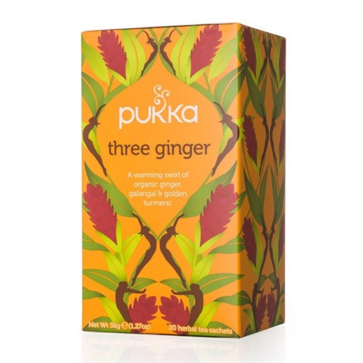 Pukka Three Ginger Tea - 4 x 20 Bags