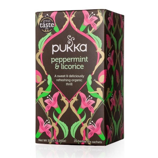 Pukka Peppermint & Licorice Tea - 4 x 20 Bags