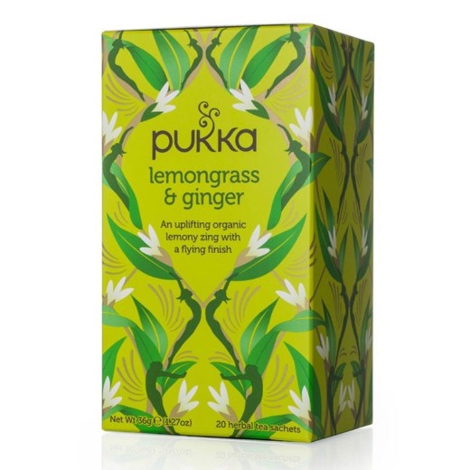 Pukka LemonGrass & Ginger Tea - 4 x 20 Bags