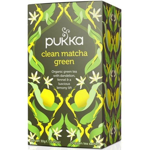 Pukka Clean Matcha Green Tea - 4 x 20 Bags