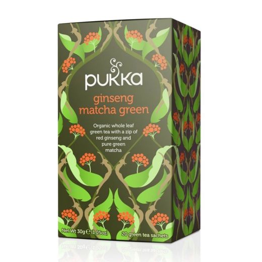 Pukka Ginseng Matcha Green Tea - 4 x 20 Bags