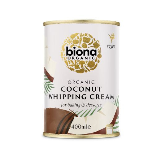 Biona Organic Coconut Whipping Cream Organic - 6 x 400Ml