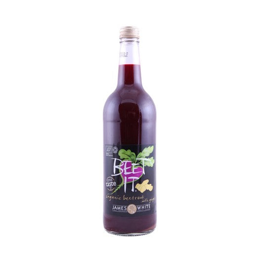 James White Organic Beetroot Juice Ginger Juice - 6 x 750Ml