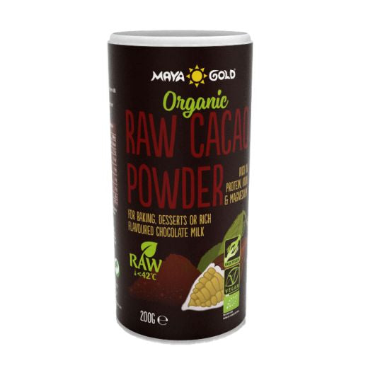 Maya Gold Raw Cacoa Powder- 6 x 200Gr