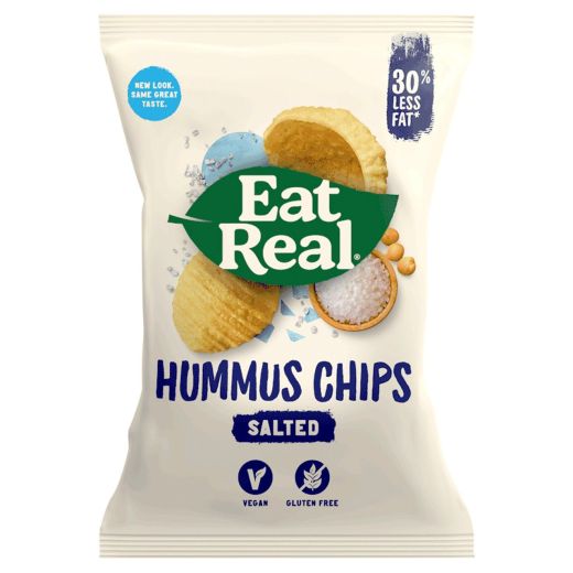 Eat Real Hummus Sea Salt - 10 x 110Gr