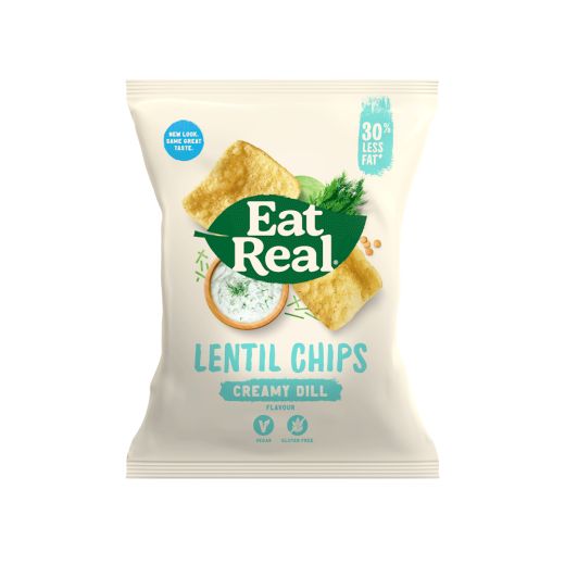 Eat Real Lentil Creamy Dill - 10 x 95Gr