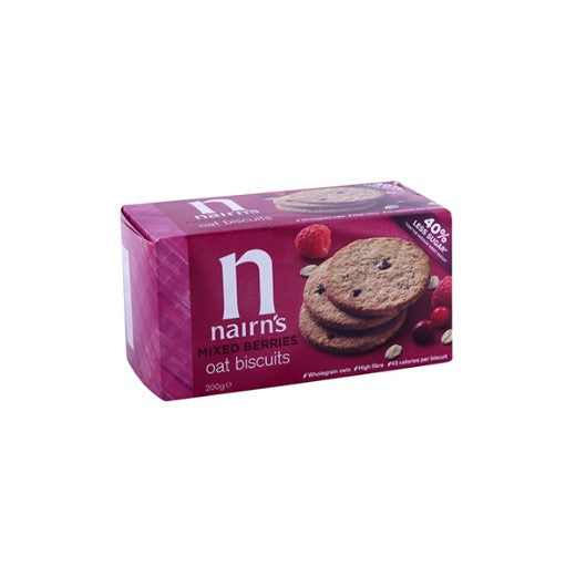 Nairn's Mixed Berries Biscuits- 10 x 200Gr