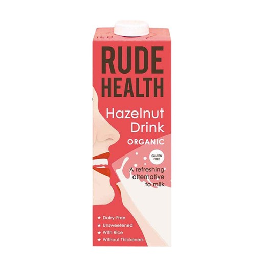 Rude Health Hazelnut Drink - 6 x 1Lt