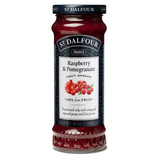 St. Dalfour Raspberry & Pomegranate Spread - 6 x 284Gr