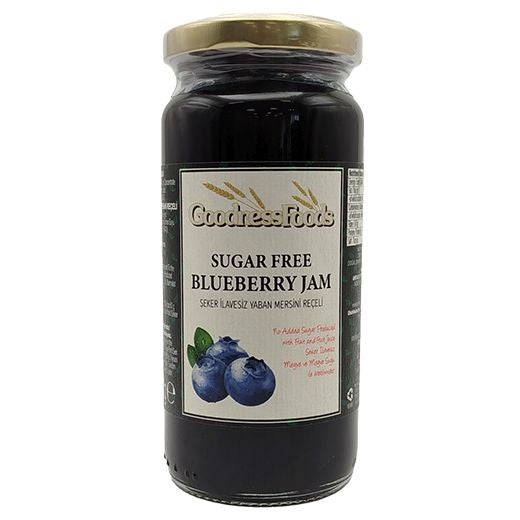 Goodness Blueberry Jam 6 X 290Gr