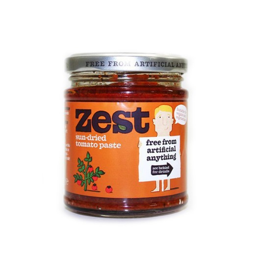 Zest Sun Dried Tomato Paste - 6 x 170Gr