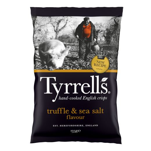 Tyrrells Truffle & Sea Salt - 8 X 135Gr