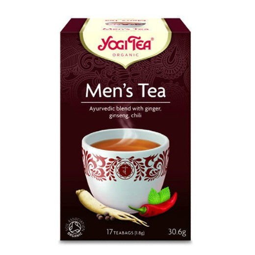 Yogi Tea Organic Men'S Tea- 6 x 17 Bags