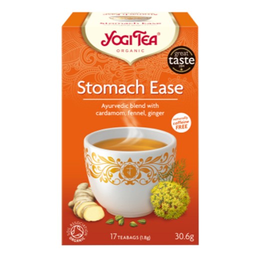 Yogi Tea Organic Stomach Ease Tea - 6 x 17 Bags